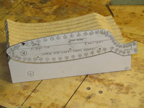 Templates Fit Top Shape Of Canard