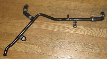 Coolant tube after changes